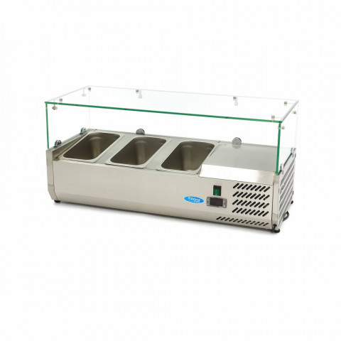 Хладилна витрина MAXIMA на плота 3xGN1/3 - 95cm