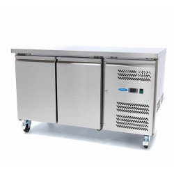 MAXIMA pаботна маса c фризер с 2 врати - 2x GN1/1